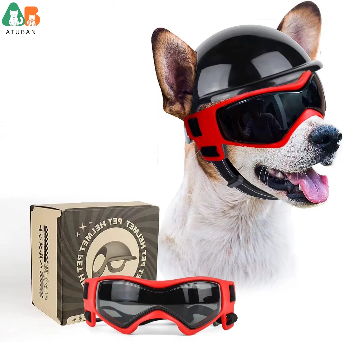 Motorcycle Gear Dogs - Солнцезащитные очки для собак, аксессуары для