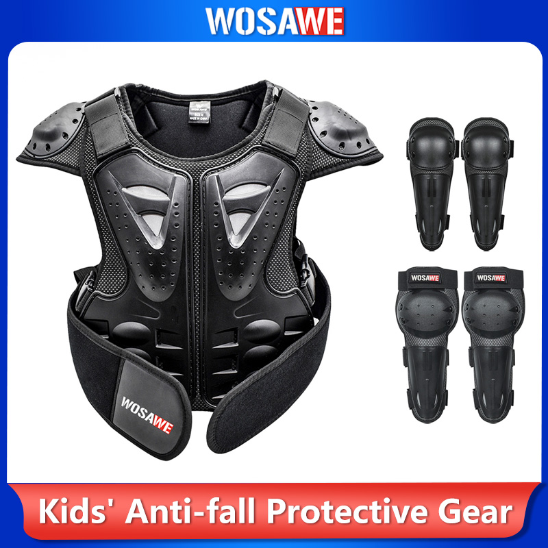 Motorcycle Gear Vest - Детский комплект защитной экипировки WOSAWE для