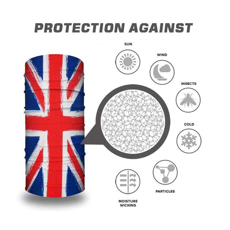 Бандана с флагом Великобритани – обзор и цена Motorcycle Gear Uk