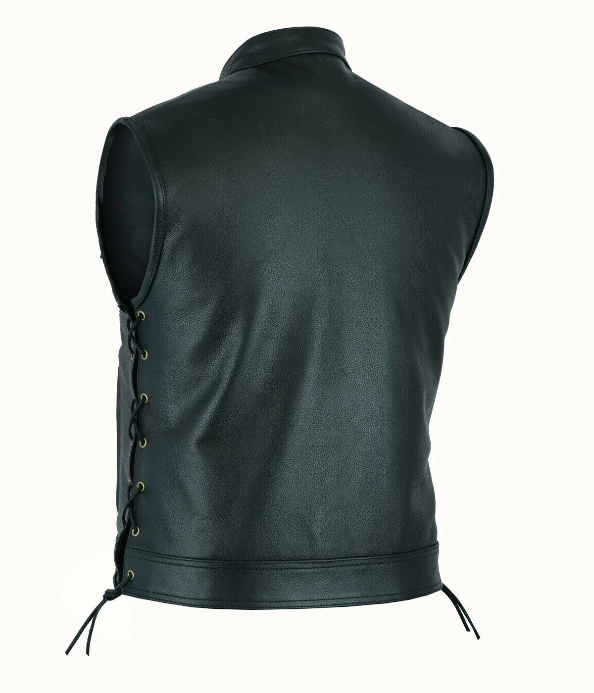 Жилет кожаный панк модное повс – обзор и цена Motorcycle Gear Vest