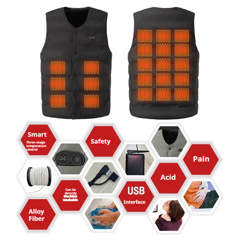 Зимний новый стиль, 21-зонный  – обзор и цена Motorcycle Gear Vest
